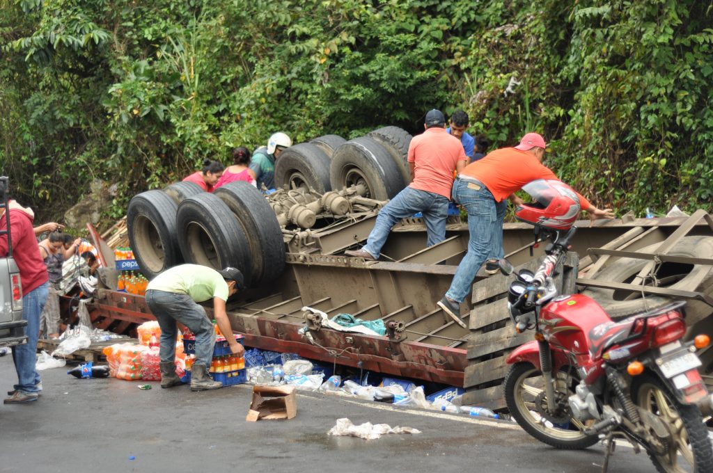 Muerte en carreteras de Nicaragua