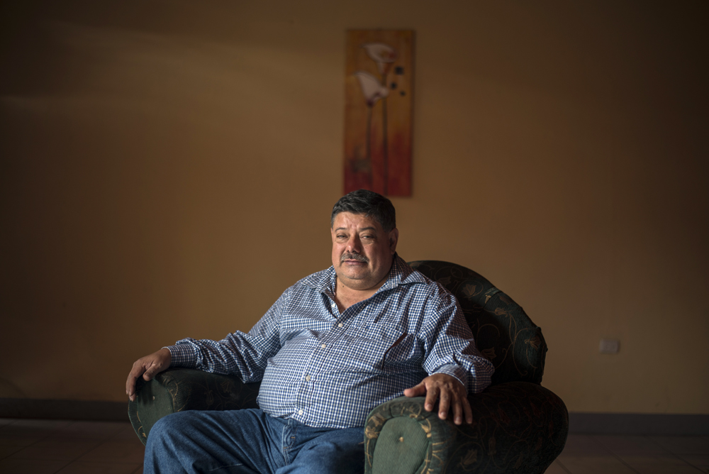 José Ramón Berríos en su casa, en Jinotega. Foto: Óscar Navarrete / La Prensa.