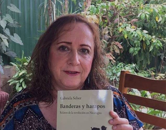 Gabriela Selser asistirá a la Feria Internacional del Libro de Bogotá y presentará su libro Banderas y harapos-Relatos de la revolución en Nicaragua. LAPRENSA/CORTESIA