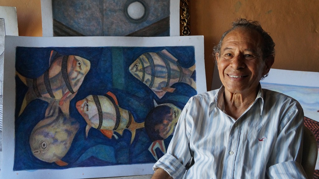 Róger Sevilla, maestro de la plumilla expone su arte reunido por ... - La Prensa (Nicaragua)