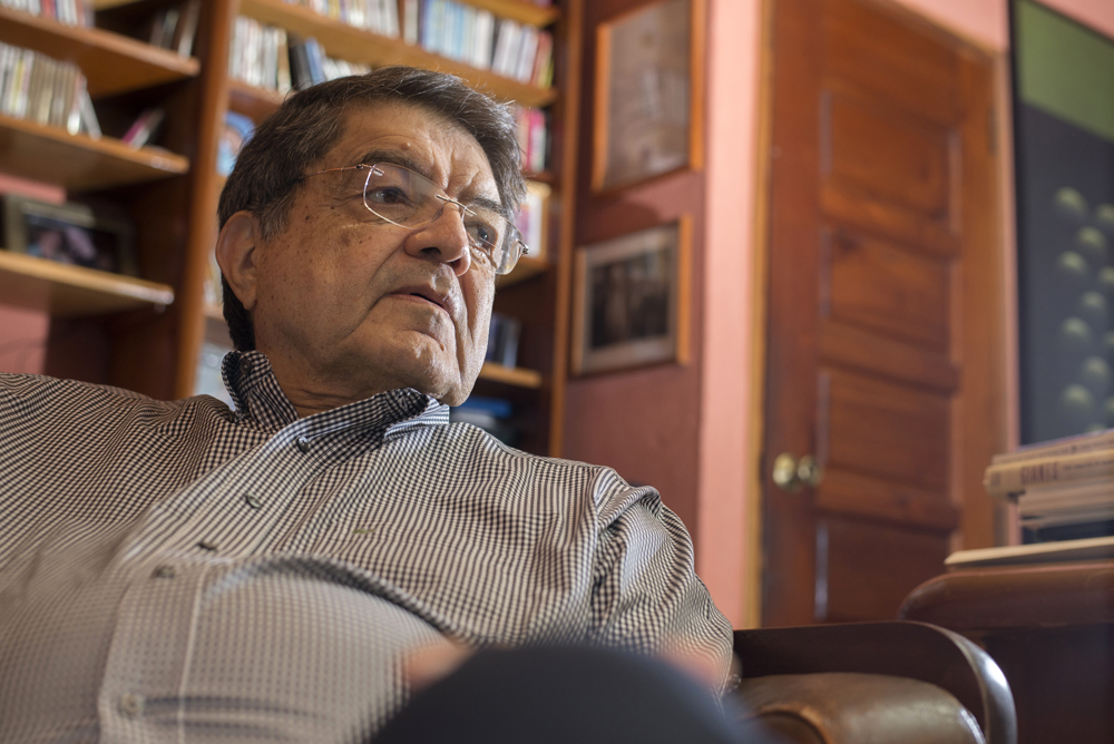 Sergio Ramírez, escritor nicaragüense. LA PRENSA / Lissa Villagra.