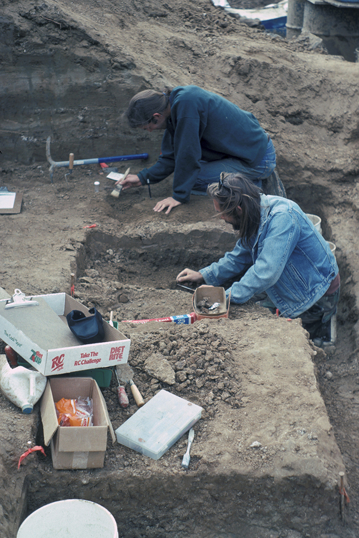 El sitio arqueológico fue descubierto durante una excavación de rutina para la expansión de una vía rápida en San Diego. LA PRENSA/AP