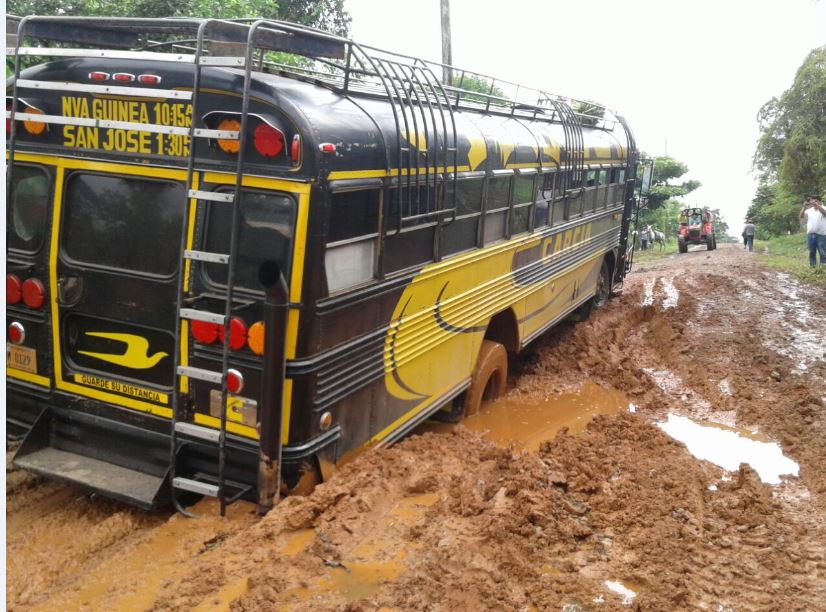 Lluvias deterioran caminos productivos en Nueva Guinea - La Prensa (Nicaragua)