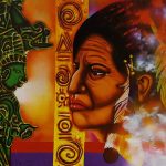 rostros indígenas, Robert Barberena, pinturas, Nicaragua